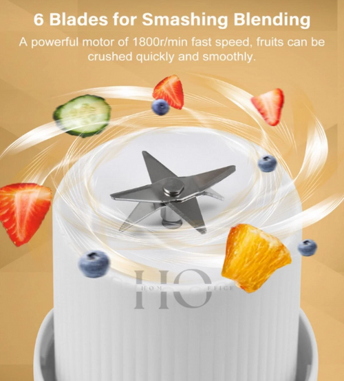 Elektrikli meyve sıkacağı taşınabilir blender şişe 380ml